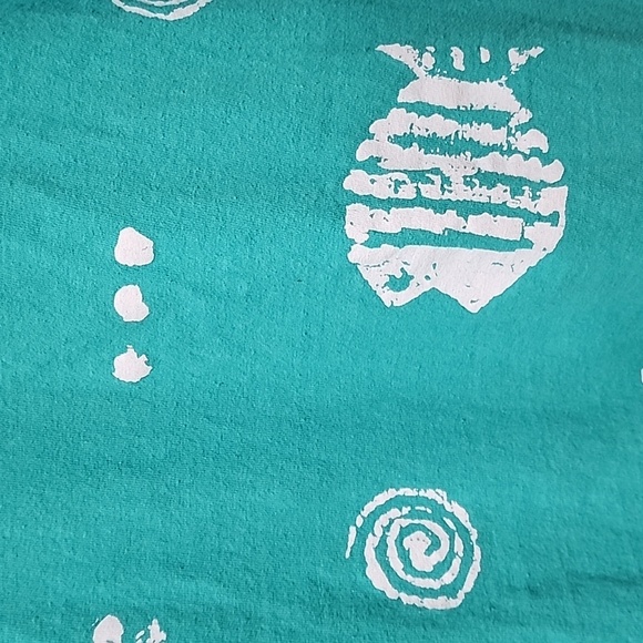 M. Mac x Vermont Country Store Casual Dress Women's size 4X Rock Fish Print Midi - Picture 2 of 10